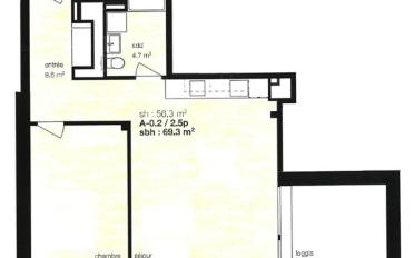 Apartment 2.5 rooms - image - 2