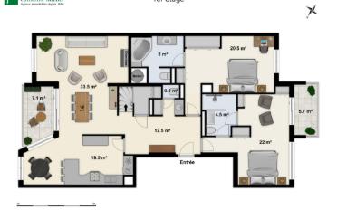 Attikawohnung 6.5 Zimmer - image - 12