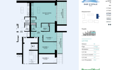 Apartment 3.5 rooms - image - 2
