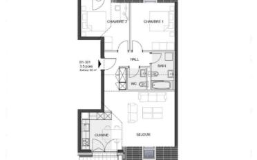 Appartement 3.5 pièces - image - 8
