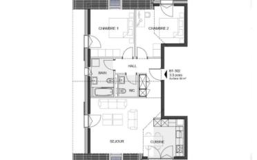 Apartment 3.5 rooms - image - 7