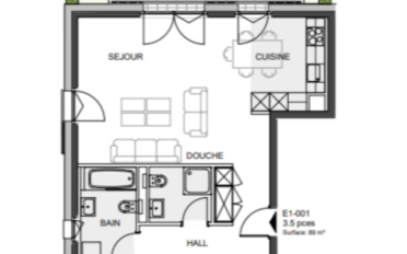 Apartment 3.5 rooms - image - 8