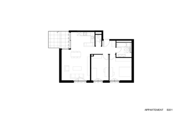 Apartment 3.5 rooms - image - 2