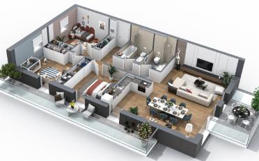 Apartment 4.5 rooms - image - 2