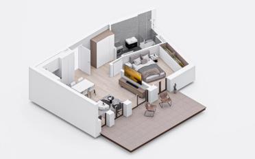 Apartment 2.5 rooms - image - 8