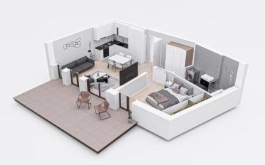 Apartment 2.5 rooms - image - 7