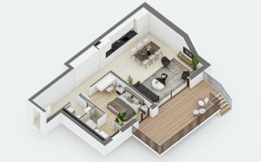 Apartment 2.5 rooms - image - 9