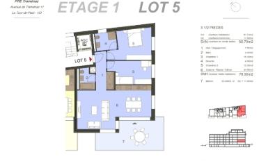 Wohnung 3.5 Zimmer - image - 4