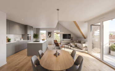Dachwohnung 4.5 Zimmer - image - 1