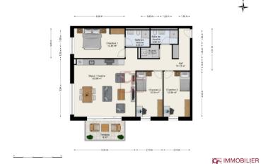 Apartment 4.5 rooms - image - 13