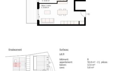 Apartment 2.5 rooms - image - 8