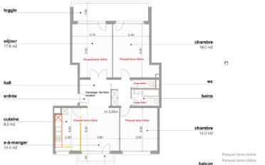 Apartment 4 rooms - image - 2