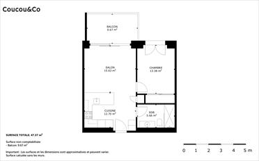 Appartement meublé 2.5 pièces - image - 14
