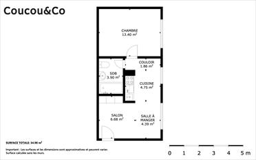 Furnished flat 2.5 rooms - image - 18