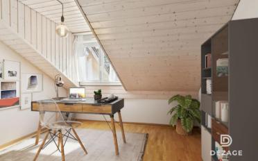 Attic flat 4.5 rooms - image - 9