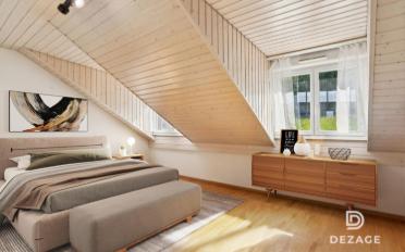 Attic flat 4.5 rooms - image - 8
