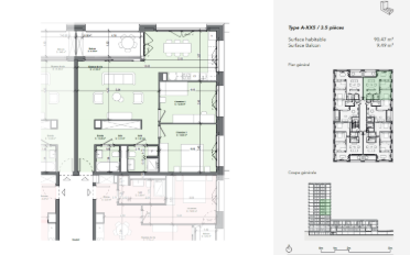 Apartment 3.5 rooms - image - 10
