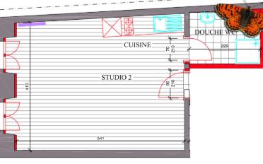 Wohnung ein Zimmer - image - 6