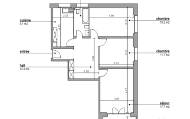 Appartement 4 pièces - image - 3