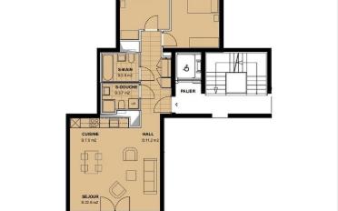 Apartment 3.5 rooms - image - 10