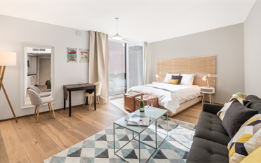 Appartement meublé 1 pièce - image - 1