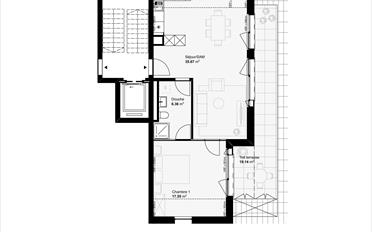 Attic flat 2.5 rooms - image - 4