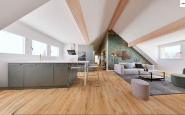Attic flat 5.5 rooms - image - 5