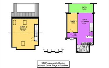 Duplex 3.5 pièces - image - 7