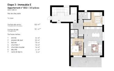 Apartment 3.5 rooms - image - 6