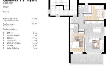 Apartment 3.5 rooms - image - 5