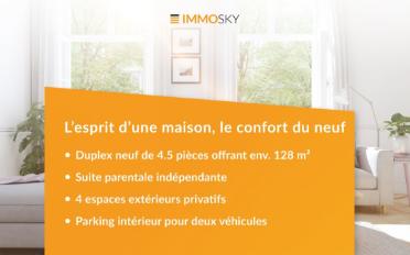 Duplex 4.5 pièces - image - 1