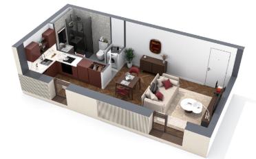 Apartment 1.5 rooms - image - 5