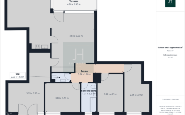 Apartment 5 rooms - image - 13