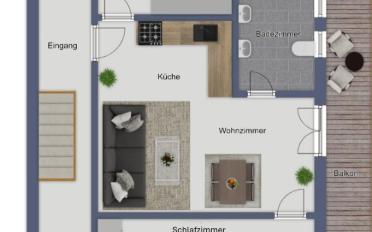 Wohnung 3.5 Zimmer - image - 9