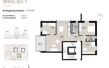 Apartment 4.5 rooms - image - 11