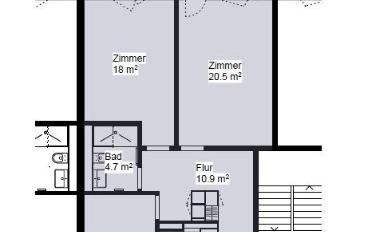 Wohnung 3 Zimmer - image - 7