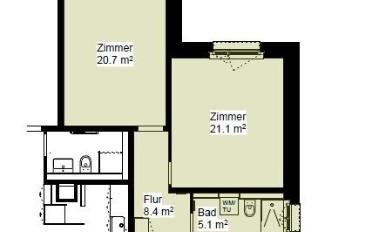 Wohnung 2 Zimmer - image - 7