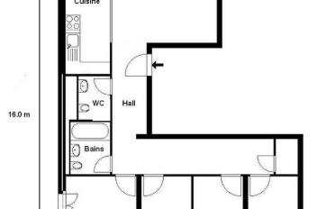 Apartment 6 rooms - image - 2