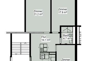 Apartment 3 rooms - image - 7