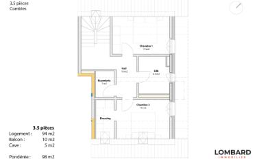 Duplex 3.5 rooms - image - 8