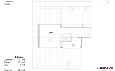 Apartment 3.5 rooms - image - 12