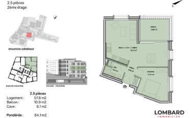 Apartment 2.5 rooms - image - 6