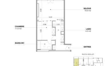 Apartment 2 rooms - image - 1