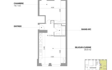 Wohnung 3 Zimmer - image - 4