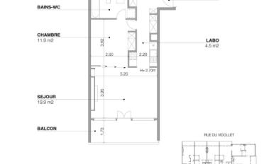 Wohnung 2 Zimmer - image - 1