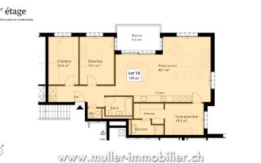 Wohnung 4.5 Zimmer - image - 7