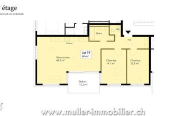 Apartment 3.5 rooms - image - 6