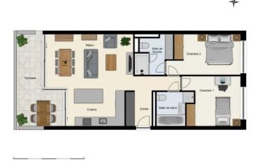 Apartment 4 rooms - image - 2