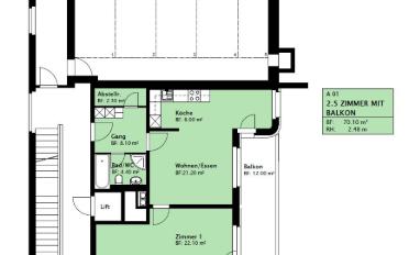 Wohnung 2.5 Zimmer - image - 10