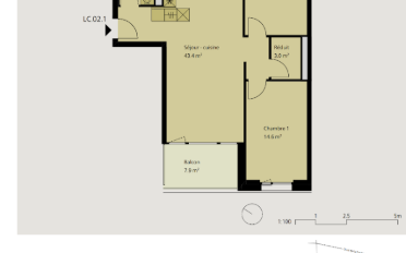 Wohnung 3.5 Zimmer - image - 2